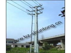 直线杆，转角杆，耐张杆，终端杆，霸州市金属钢杆厂图3